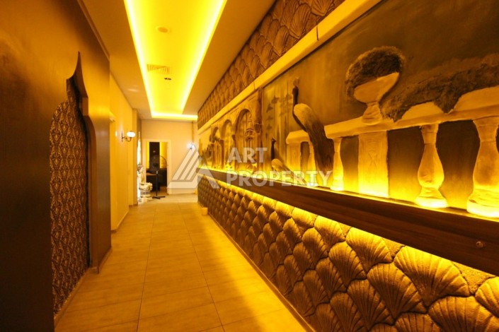 Просторная квартира 1+1 с видом на море и горы в Махмутларе, 75 м² - Ракурс 31