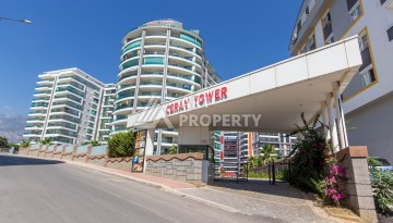 Просторная квартира 1+1 с видом на море и горы в Махмутларе, 75 м² - Ракурс 36