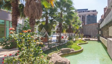 Просторная квартира 1+1 с видом на море и горы в Махмутларе, 75 м² - Ракурс 43