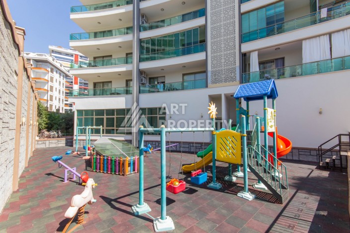 Просторная квартира 1+1 с видом на море и горы в Махмутларе, 75 м² - Ракурс 45