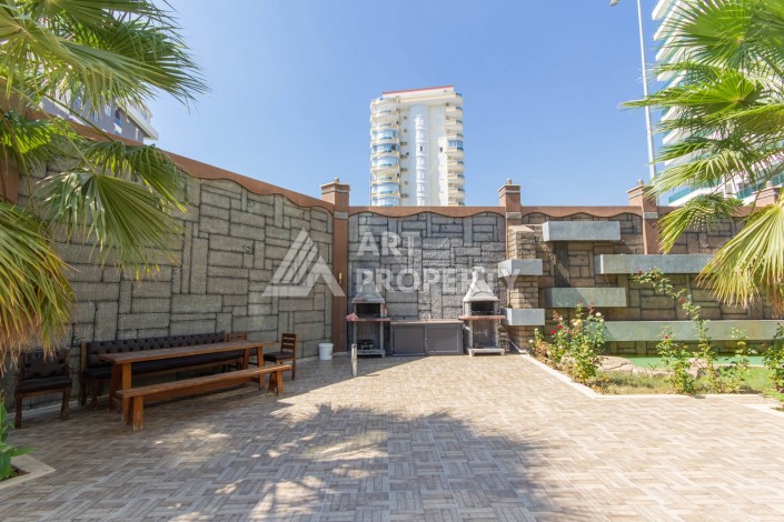 Просторная квартира 1+1 с видом на море и горы в Махмутларе, 75 м² - Ракурс 51