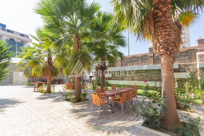 Просторная квартира 1+1 с видом на море и горы в Махмутларе, 75 м² - Ракурс 52