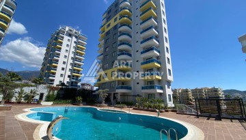 Большая квартира 1+1 с видом на море, 80 кв.м. Махмутлар, Алания - Ракурс 1