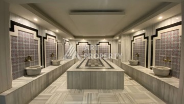 Большая квартира 1+1 с видом на море, 80 кв.м. Махмутлар, Алания - Ракурс 3