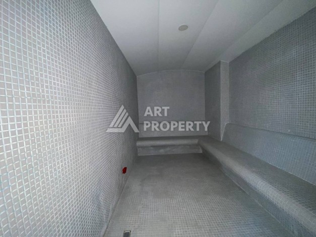 Большая квартира 1+1 с видом на море, 80 кв.м. Махмутлар, Алания - Ракурс 8