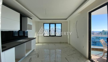 Большая квартира 1+1 с видом на море, 80 кв.м. Махмутлар, Алания - Ракурс 17