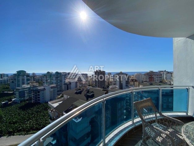 Большая квартира 1+1 с видом на море, 80 кв.м. Махмутлар, Алания - Ракурс 19