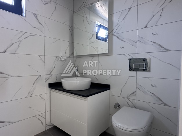 Большая квартира 1+1 с видом на море, 80 кв.м. Махмутлар, Алания - Ракурс 23