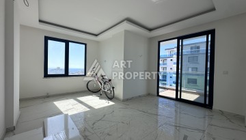 Большая квартира 1+1 с видом на море, 80 кв.м. Махмутлар, Алания - Ракурс 30