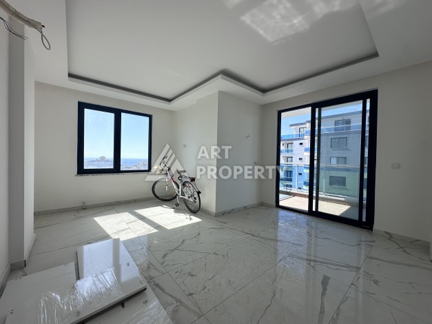 Большая квартира 1+1 с видом на море, 80 кв.м. Махмутлар, Алания - Ракурс 29