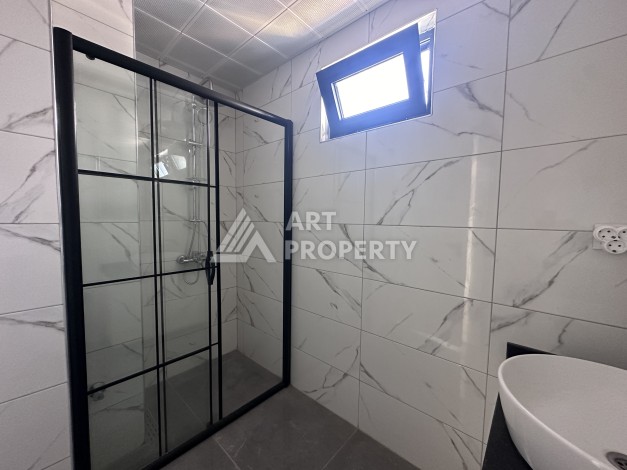 Большая квартира 1+1 с видом на море, 80 кв.м. Махмутлар, Алания - Ракурс 30