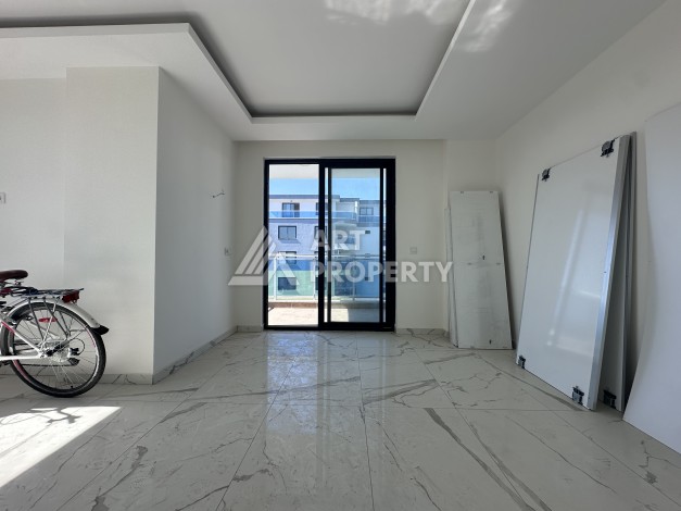 Большая квартира 1+1 с видом на море, 80 кв.м. Махмутлар, Алания - Ракурс 31