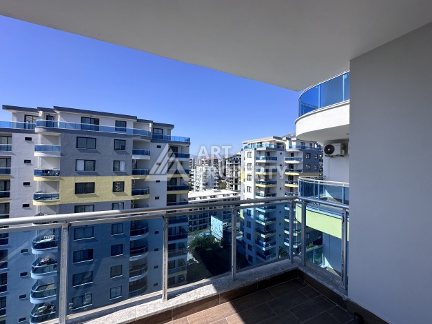 Большая квартира 1+1 с видом на море, 80 кв.м. Махмутлар, Алания - Ракурс 33