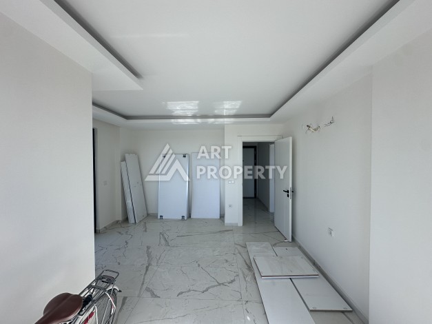 Большая квартира 1+1 с видом на море, 80 кв.м. Махмутлар, Алания - Ракурс 34