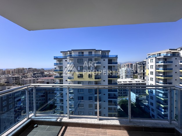 Большая квартира 1+1 с видом на море, 80 кв.м. Махмутлар, Алания - Ракурс 36