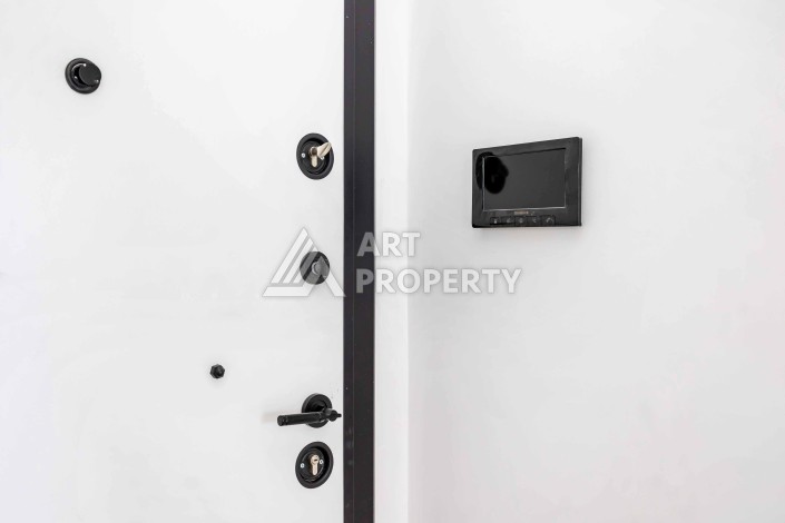 Квартира 1+1 с панорамным видом на море и горы, 53 кв.м. Кестель, Алания - Ракурс 12