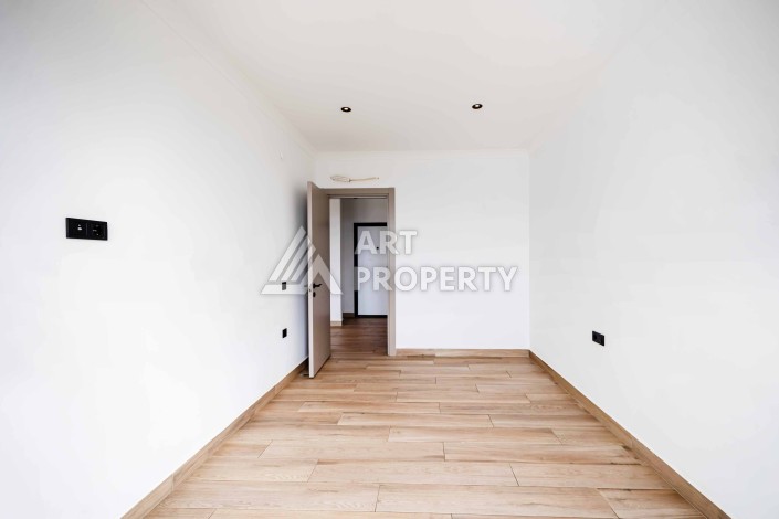 Квартира 1+1 с панорамным видом на море и горы, 53 кв.м. Кестель, Алания - Ракурс 15