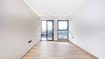 Квартира 1+1 с панорамным видом на море и горы, 53 кв.м. Кестель, Алания - Ракурс 19