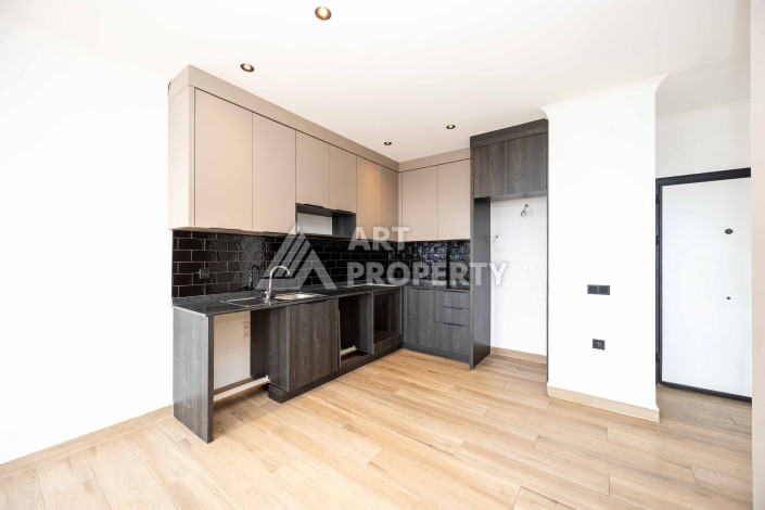 Квартира 1+1 с панорамным видом на море и горы, 53 кв.м. Кестель, Алания - Ракурс 27