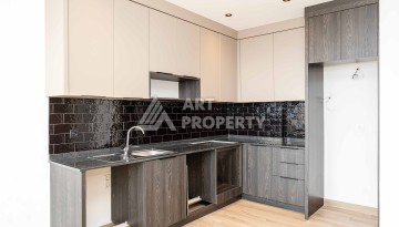 Квартира 1+1 с панорамным видом на море и горы, 53 кв.м. Кестель, Алания - Ракурс 37