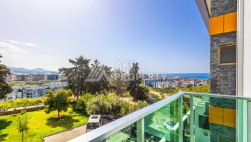 Просторная квартира 3+1 с видом на горы и море в престижном районе Кестель, Алания. - Ракурс 19