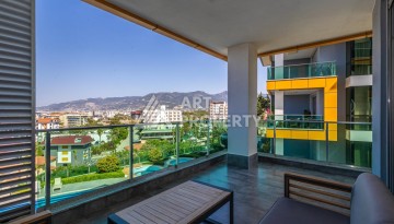 Просторная квартира 3+1 с видом на горы и море в престижном районе Кестель, Алания. - Ракурс 25