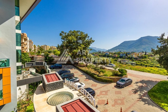 Просторная квартира 3+1 с видом на горы и море в престижном районе Кестель, Алания. - Ракурс 25