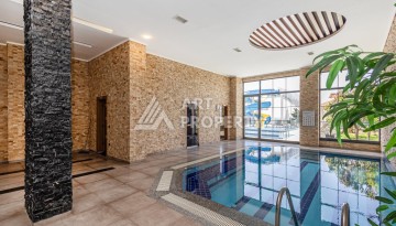 Просторная квартира 3+1 с видом на горы и море в престижном районе Кестель, Алания. - Ракурс 38