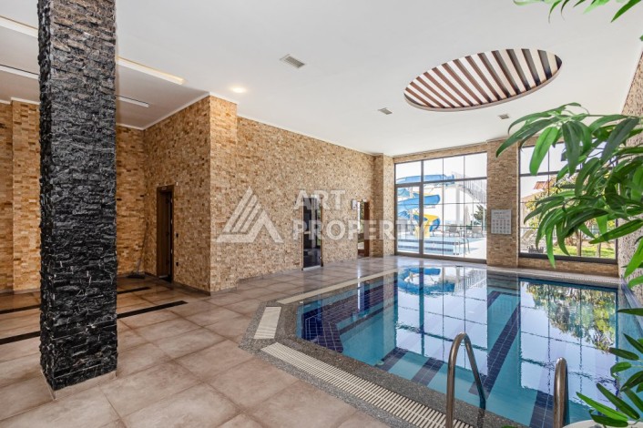 Просторная квартира 3+1 с видом на горы и море в престижном районе Кестель, Алания. - Ракурс 37