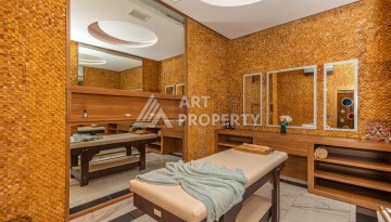 Просторная квартира 3+1 с видом на горы и море в престижном районе Кестель, Алания. - Ракурс 40