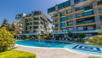 Просторная квартира 3+1 с видом на горы и море в престижном районе Кестель, Алания. - Ракурс 42