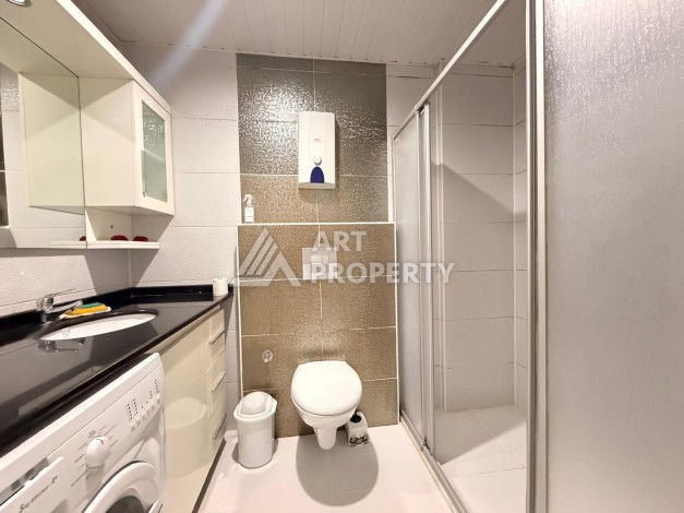 Меблированная квартира 2+1 в спокойном и востребованном районе Кестель, всего в 100 метрах от моря. - Ракурс 9