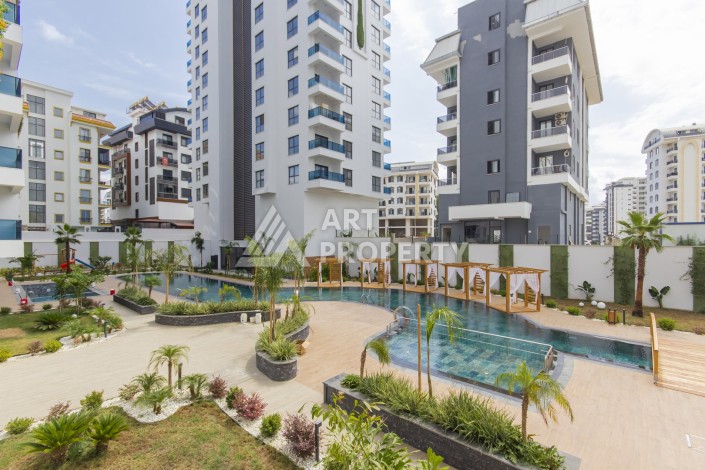 Меблированная квартира 1+1 в современном комплексе в престижном районе Махмутлар - Ракурс 0