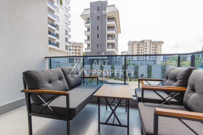 Меблированная квартира 1+1 в современном комплексе в престижном районе Махмутлар - Ракурс 2