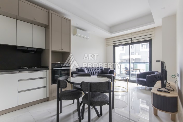 Меблированная квартира 1+1 в современном комплексе в престижном районе Махмутлар - Ракурс 7