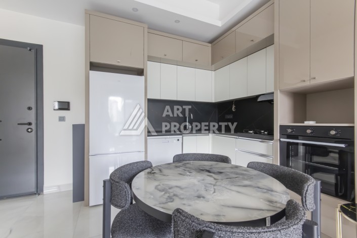 Меблированная квартира 1+1 в современном комплексе в престижном районе Махмутлар - Ракурс 13