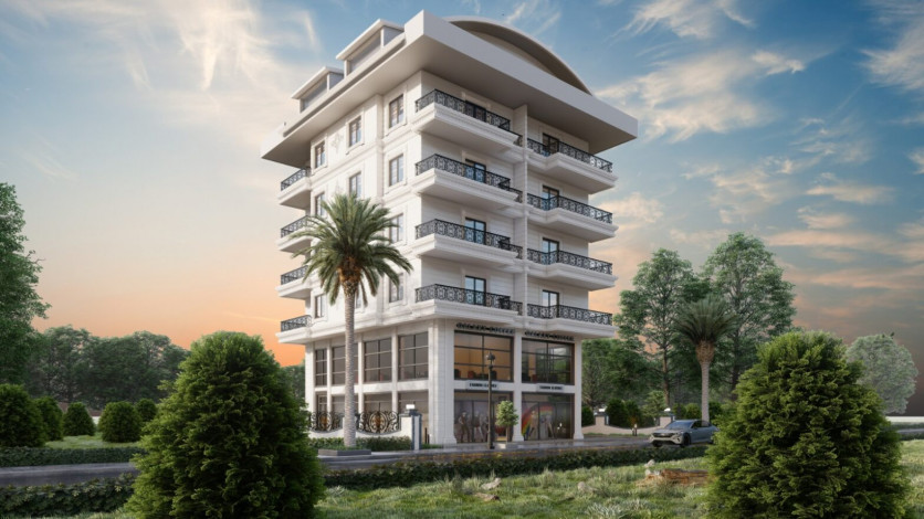 Новый комплекс на завершающем этапе строительства с собственной инфраструктурой в элитном районе Каргыджак, 124 м2 – 130 м2 - Ракурс 5