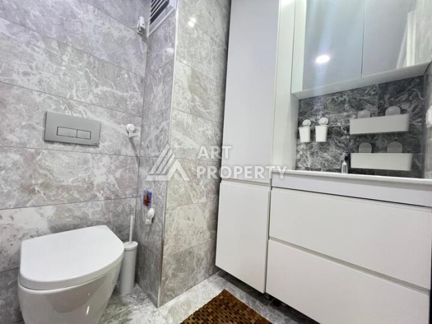 Меблированая квартира 2+1 в современном комплексе района Кестель. - Ракурс 16