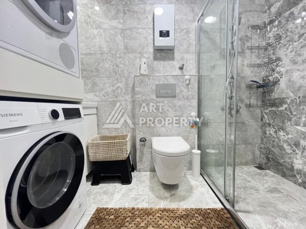 Меблированая квартира 2+1 в современном комплексе района Кестель. - Ракурс 19