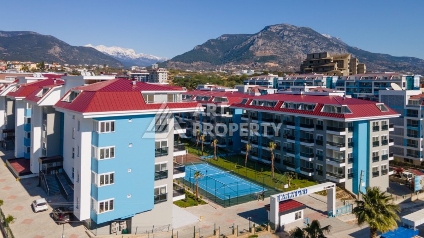 Меблированая квартира 2+1 в современном комплексе района Кестель. - Ракурс 25