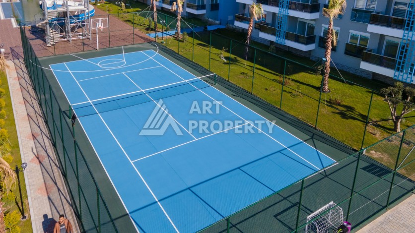 Меблированая квартира 2+1 в современном комплексе района Кестель. - Ракурс 30