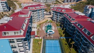 Меблированая квартира 2+1 в современном комплексе района Кестель. - Ракурс 34