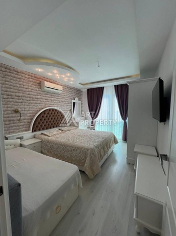 Просторная 1+1 с видом на море в Махмутларе, 65 кв.м. - Ракурс 10