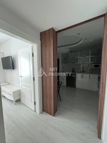 Просторная 1+1 с видом на море в Махмутларе, 65 кв.м. - Ракурс 11