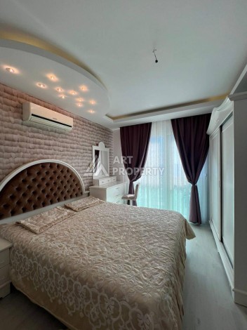 Просторная 1+1 с видом на море в Махмутларе, 65 кв.м. - Ракурс 16