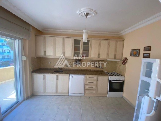 Квартира 2+1 в центре района Оба — 100 м², 150 метров до моря, подходит под ВНЖ - Ракурс 9