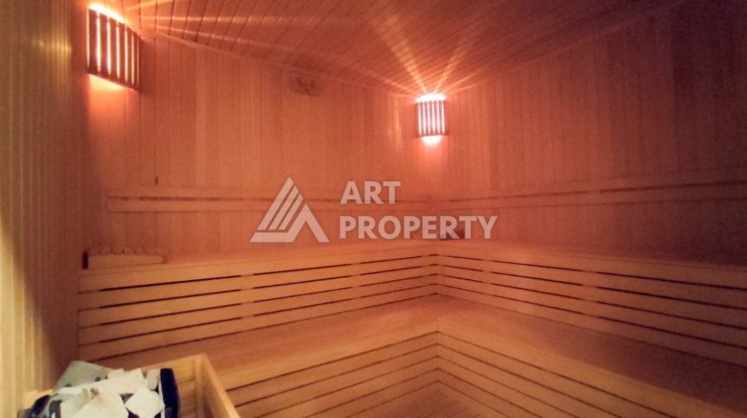 Квартира 2+1 в районе Оба — 115 м², с мебелью, вид на море и горы, подходит под ВНЖ - Ракурс 3