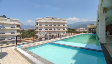 Квартира 2+1 в районе Оба — 115 м², с мебелью, вид на море и горы, подходит под ВНЖ - Ракурс 5