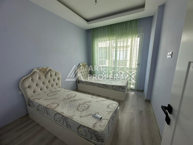 Квартира 2+1 в районе Оба — 115 м², с мебелью, вид на море и горы, подходит под ВНЖ - Ракурс 15