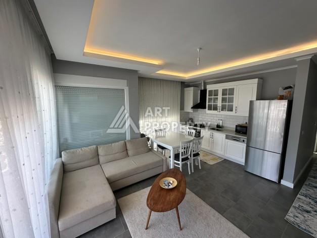 Квартира 2+1 в районе Оба — 115 м², с мебелью, вид на море и горы, подходит под ВНЖ - Ракурс 16